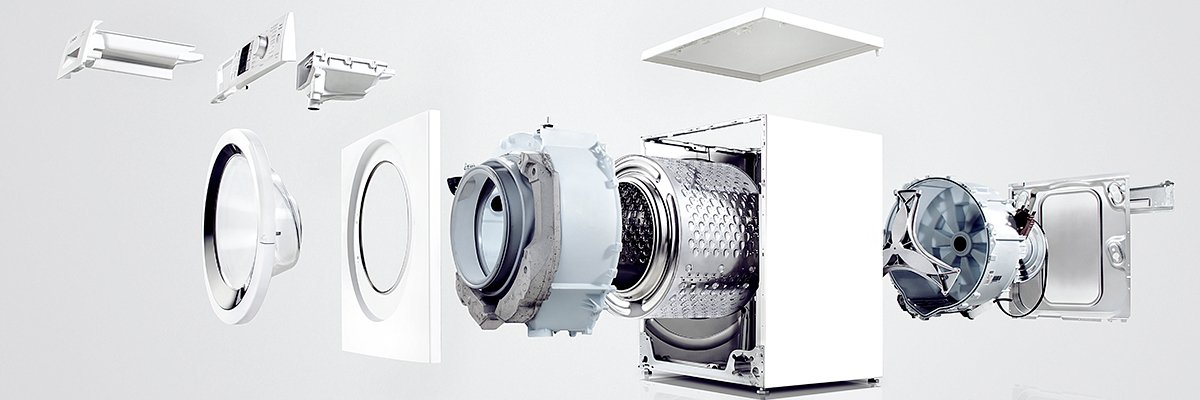 Caja de transmisión original de lavarropas Electrolux LTC10 LTE09 LTD11