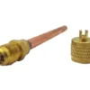 Válvula 1/4" con chicote para soldar